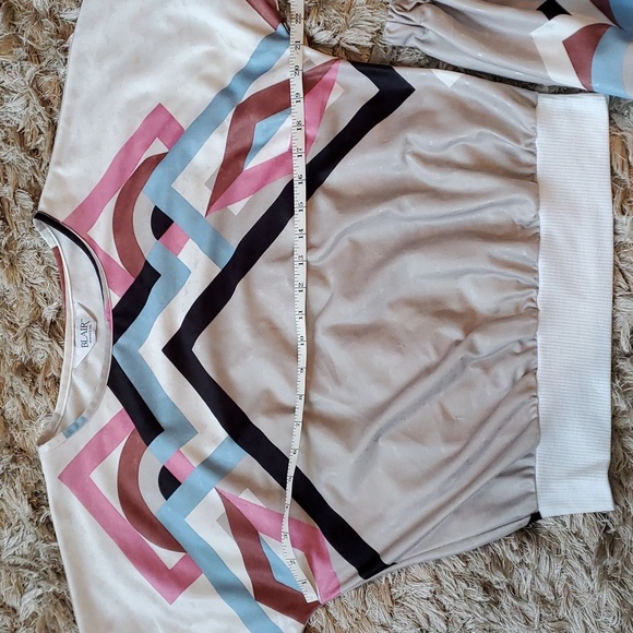 Vintage Blair Warren PA geometrical top and dress set - Picture 8 of 16